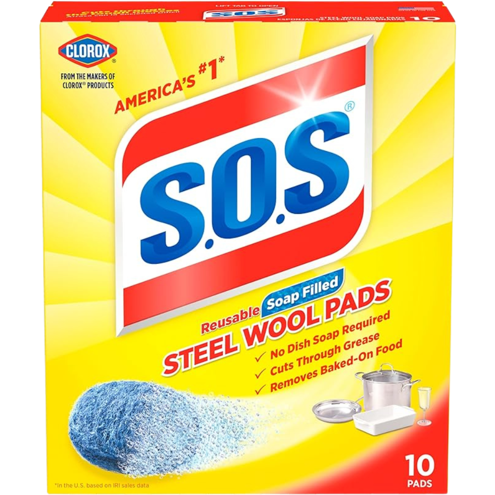 S.O.S Steel Wool Soap Pads