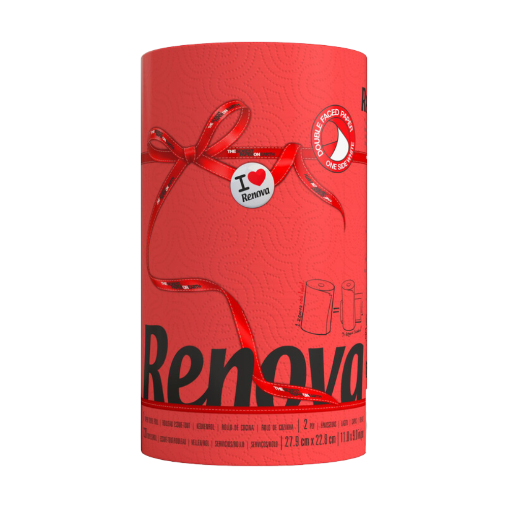 Renova Red Paper Towel