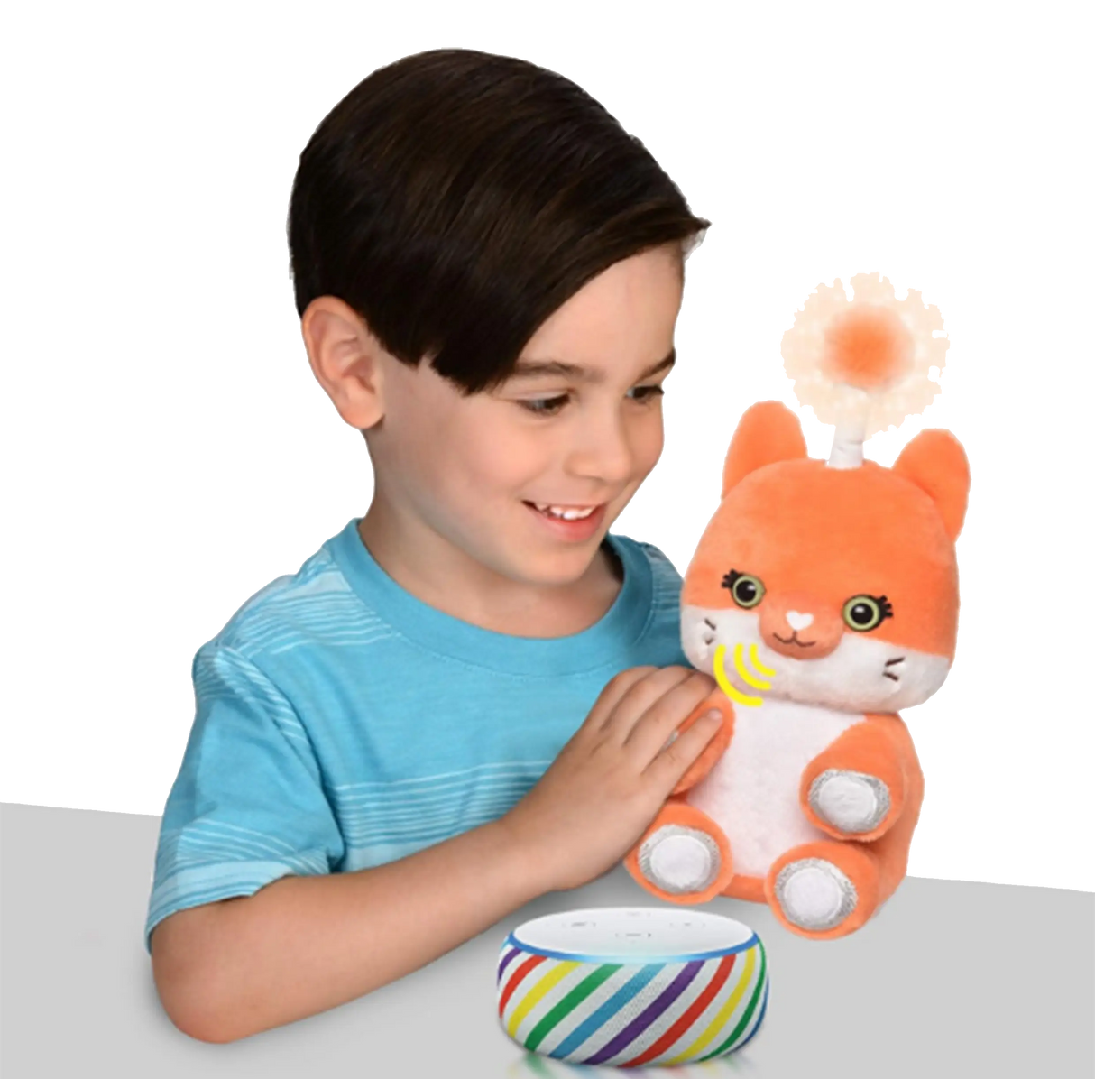 Fuzzible Friends Cubby The Fox Plush Light Up Toy