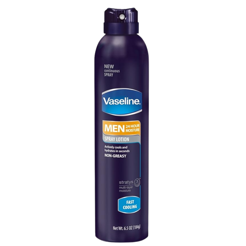 Vaseline  Mens Spray On Lotion (Fast cooling)