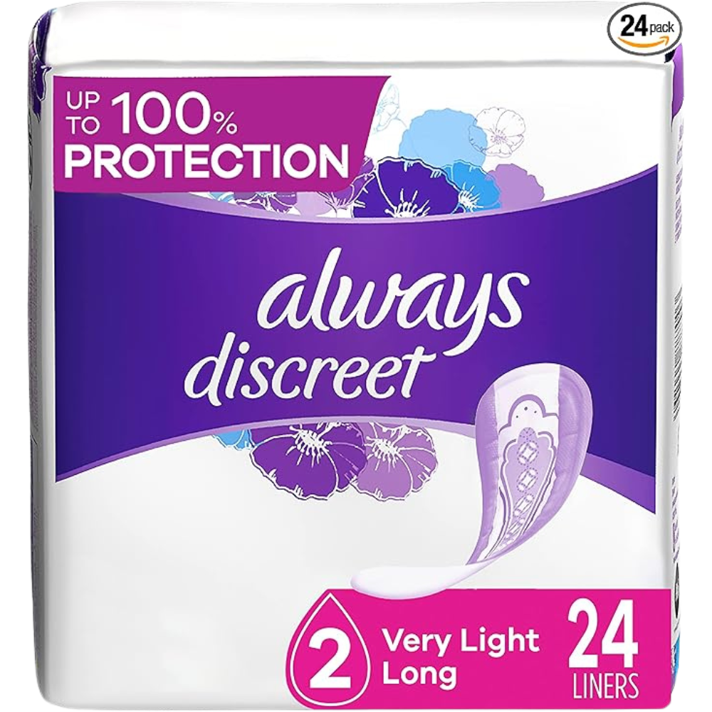 Always Discreet Liners, Long