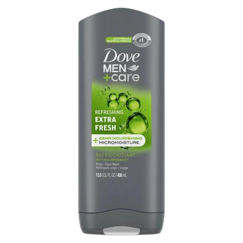 Dove Men+Care Extra Fresh Body & Face Wash, 400 ml Body & Face Wash
