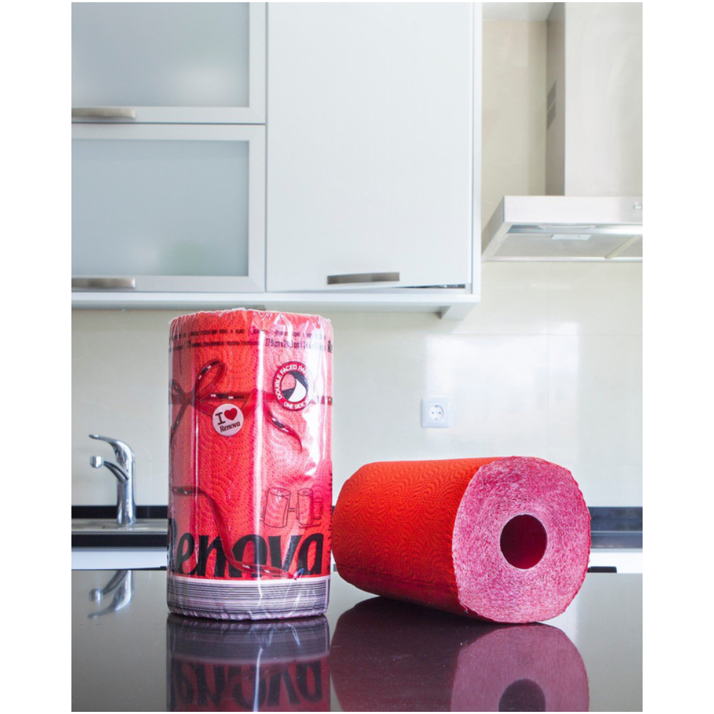 Renova Red Paper Towel