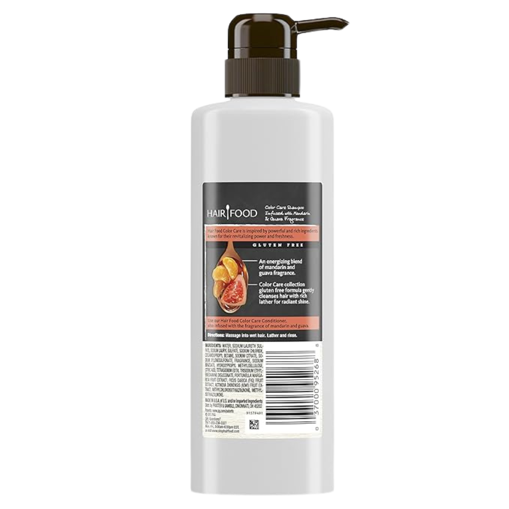 Hair Food Gluten Free Color Care Shampoo - Mandarin & Guava