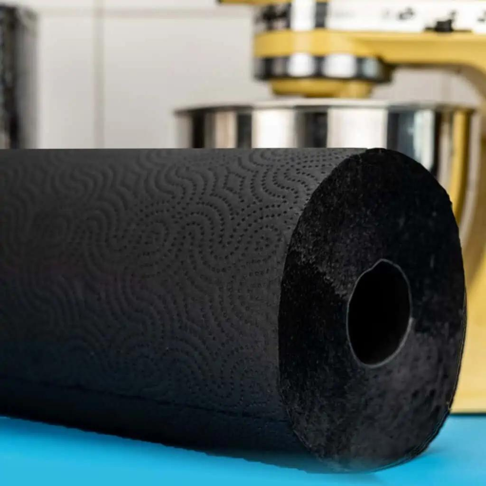 Renova Black 2-Ply Kitchen Tissue Paper Towel