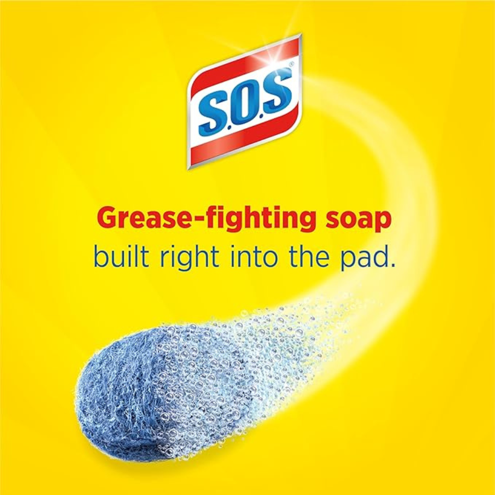 S.O.S Steel Wool Soap Pads