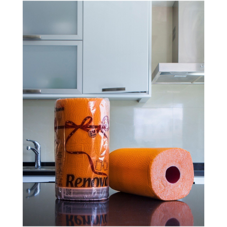 Renova Orange Paper Towel