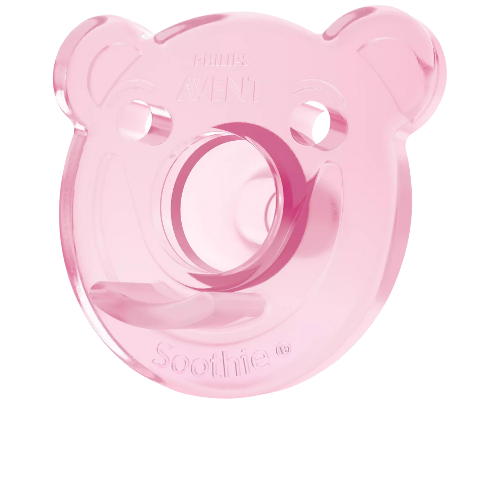 Philips Avent Soothie Shapes Pacifier, Pink/Purple, 0-3 Months