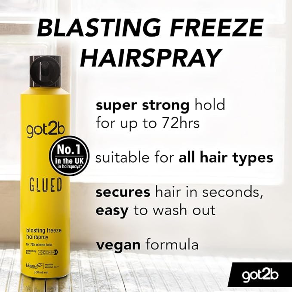 Schwarzkopf Got2b Glued Blasting Freeze Spray