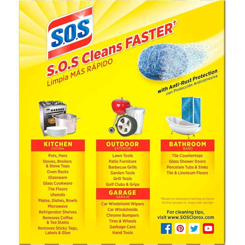 S.O.S Steel Wool Soap Pads