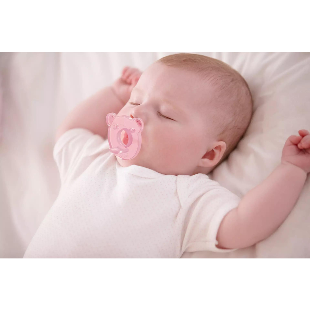 Philips Avent Soothie Shapes Pacifier, Pink/Purple, 0-3 Months