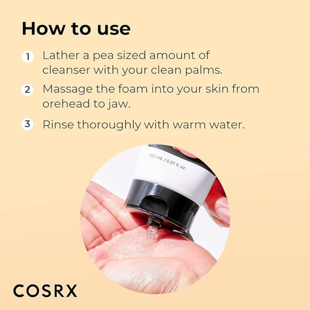 COSRX Advanced Snail Mucin Gel Cleanser, 5.07 Fl Oz / 150 mL