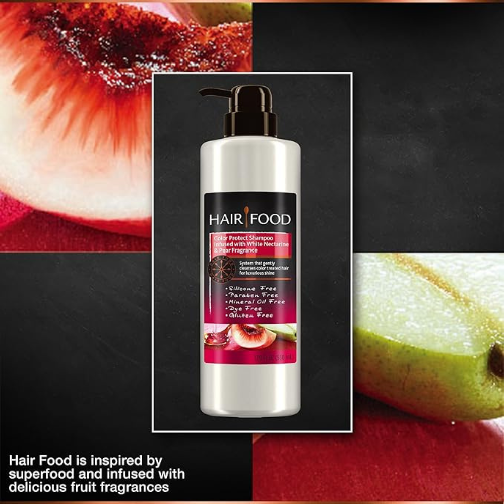 Hair Food Sulfate Free Color Protect Shampoo - Nectarine & Pear