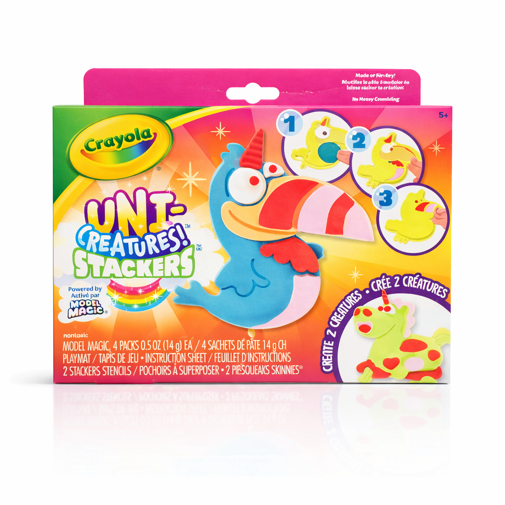 Crayola Uni-Creatures! Stackers Model Magic Kit