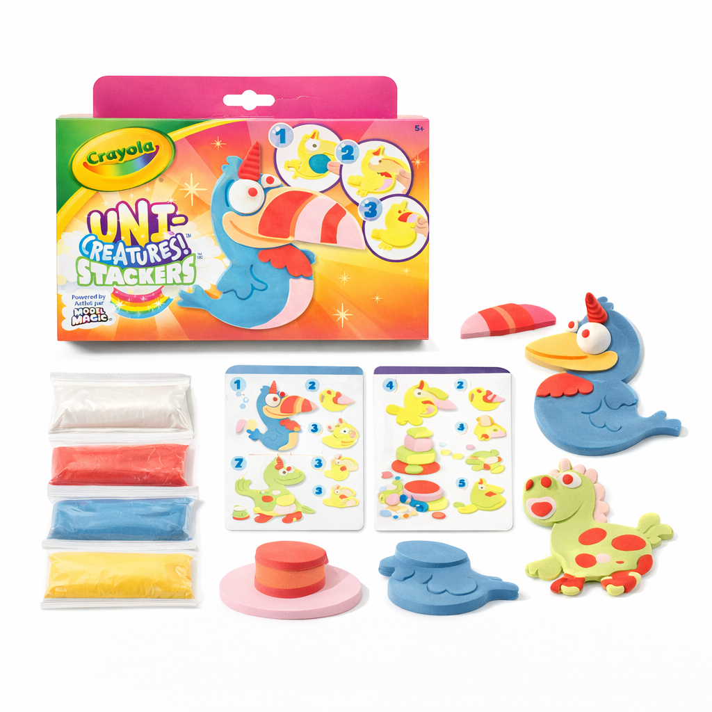 Crayola Uni-Creatures! Stackers Model Magic Kit