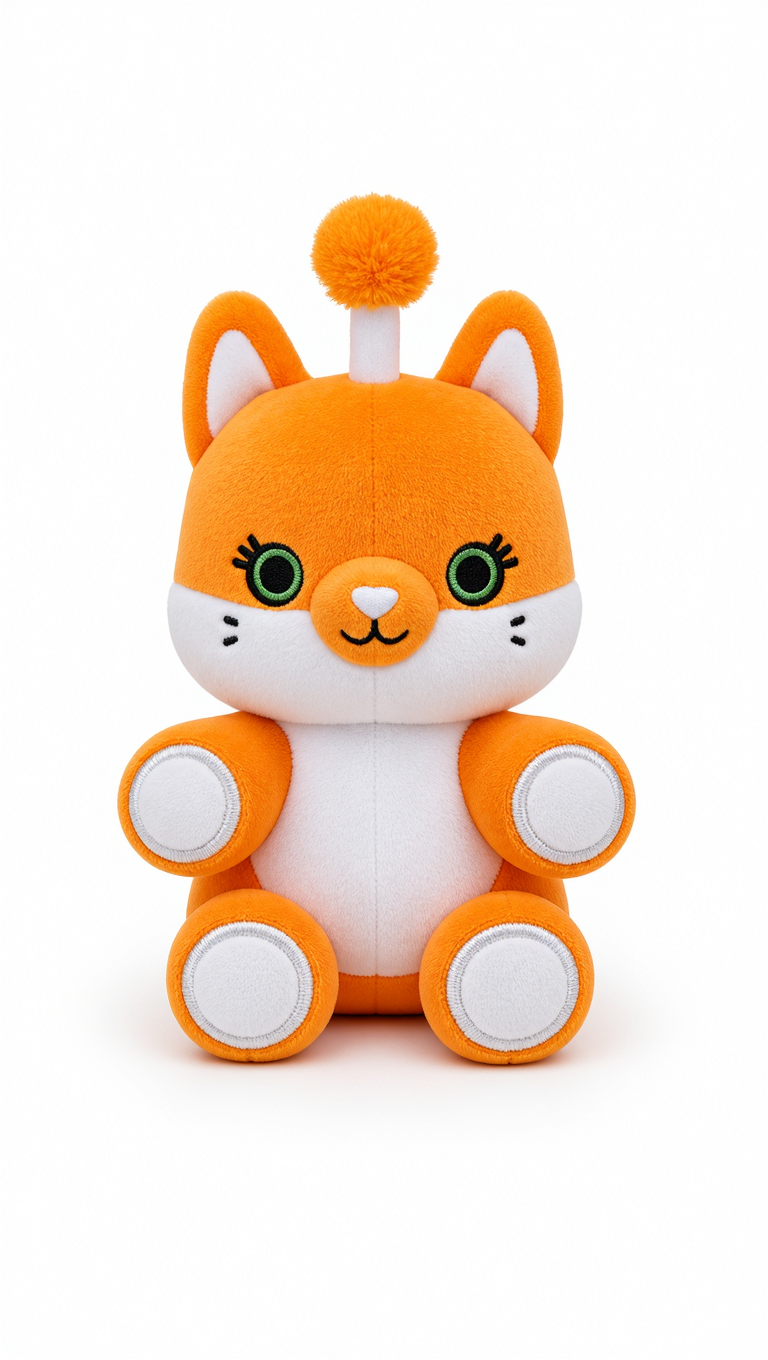 Fuzzible Friends Cubby the Fox – Alexa Connected Plush Light Up Toy