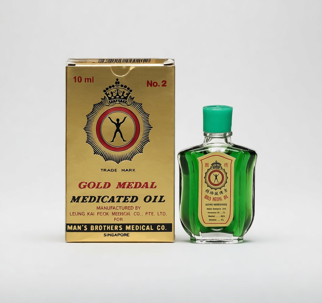 Gold Medal Medicated Oil with Refreshing Aroma 10ml