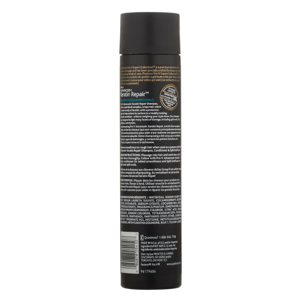 Pantene Pro-V Expert Collection Advanced Keratin Repair Shampoo, 10.1 FL OZ
