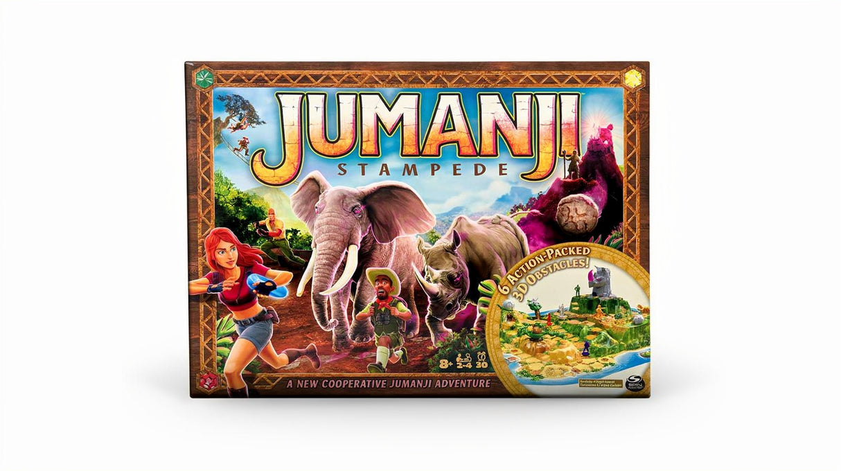Jumanji Stampede Cooperative 3D Board Game