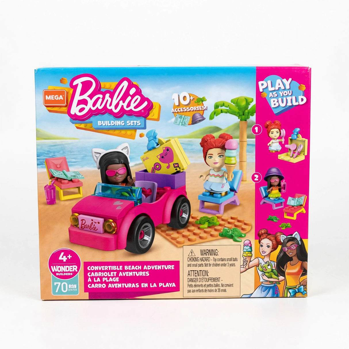 MEGA Barbie Building Sets – Convertible Beach Adventure