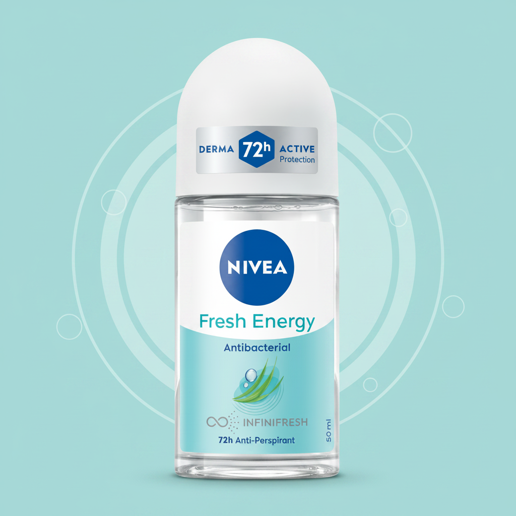 NIVEA Fresh Energy 72H Anti-Perspirant Deodorant Roll-On 50ml