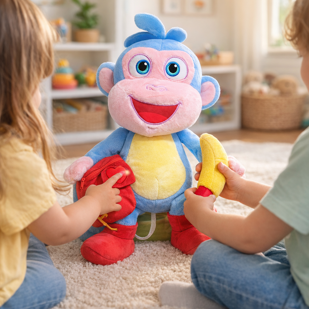 Nickelodeon Dora the Explorer: Bananas for Boots Feature Plush