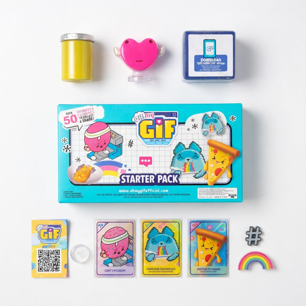 Oh! My Gif Animated Figurines Starter Pack