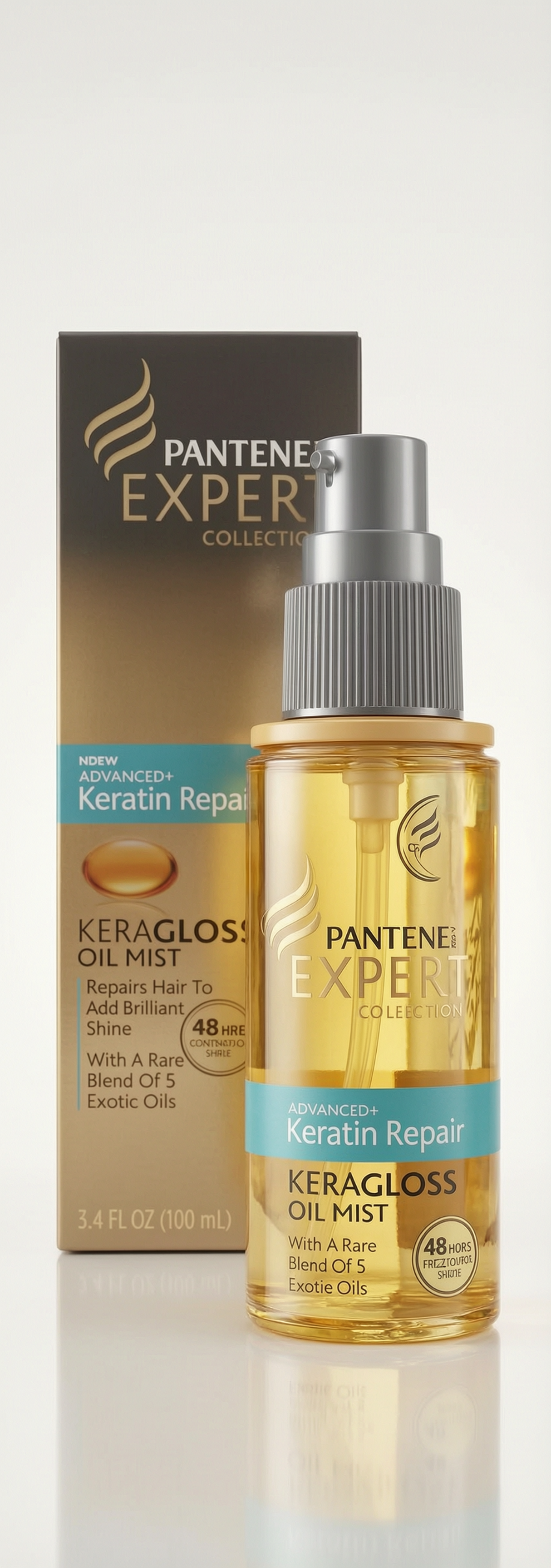 Pantene Pro-V Expert Collection Advanced+ Keratin Repair Keragloss Oil Mist 100ml