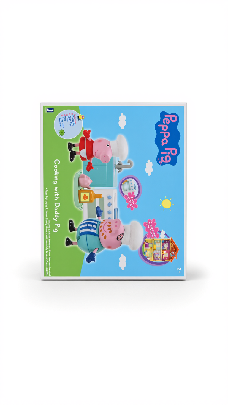 Peppa Pig Cooking with Daddy Pig Kitchen Playset