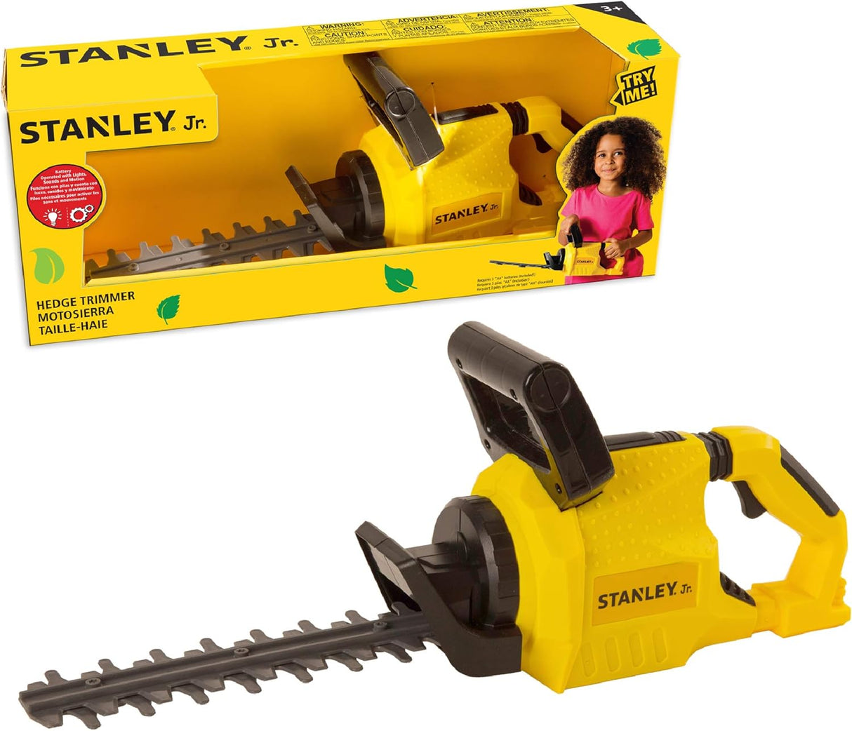 Red Toolbox Stanley Jr. Battery-Operated Trimmer: Safe Outdoor Fun for Kids, Ages 3 and Up