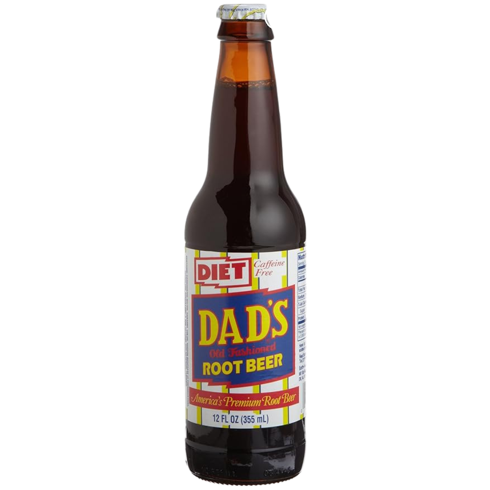 Dad's Diet Root Beer Longnecks (Pack of 12)