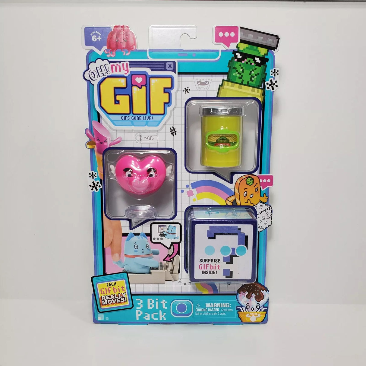 OMG OH MY GIF 3Bit Pack Mystery Really Move GIFs Gone Live Pickle Puggo Heartie