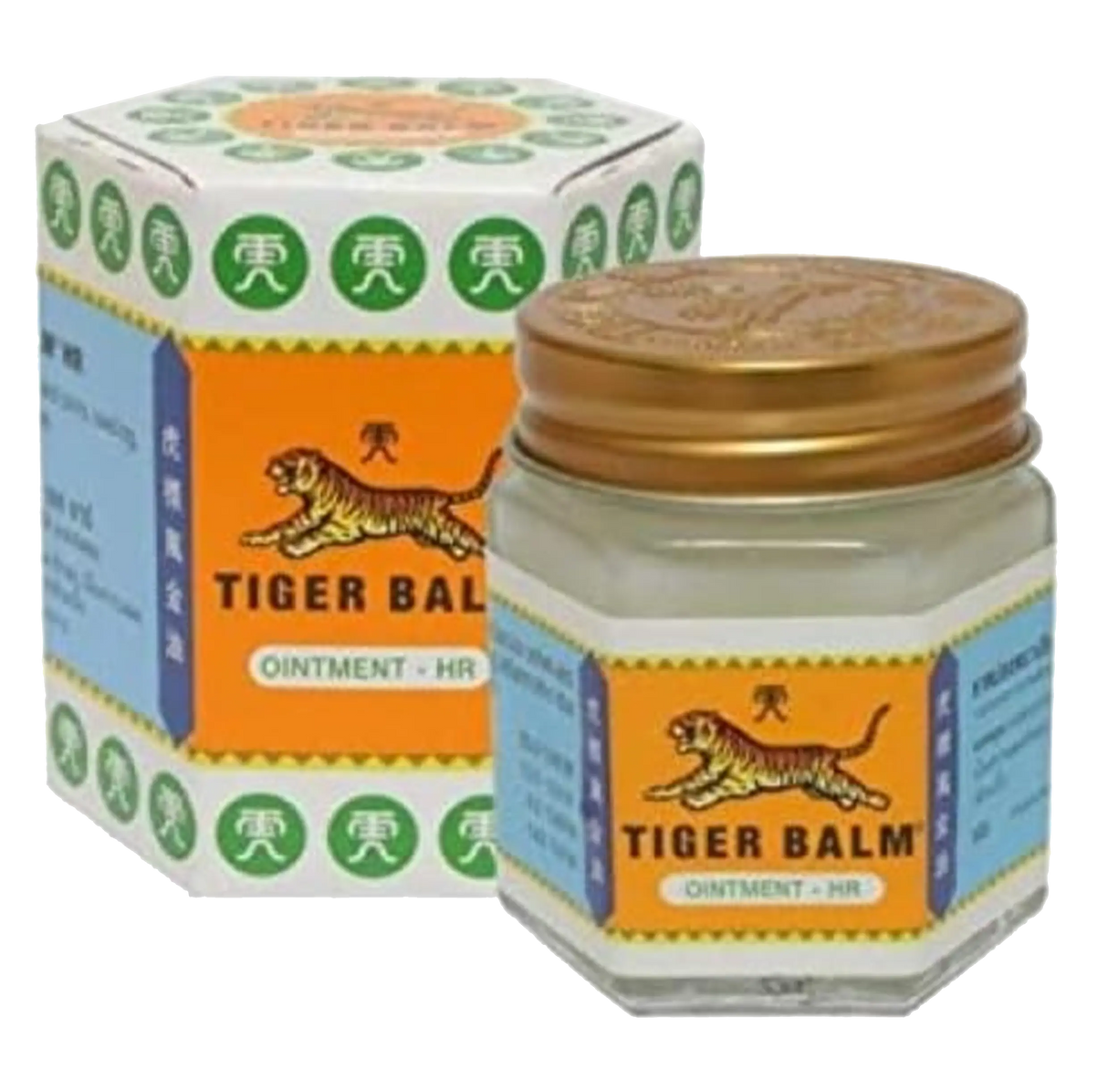 1 X White Tiger Balm BIG 30g JAR Brand NEW Freepost Made From Thailand