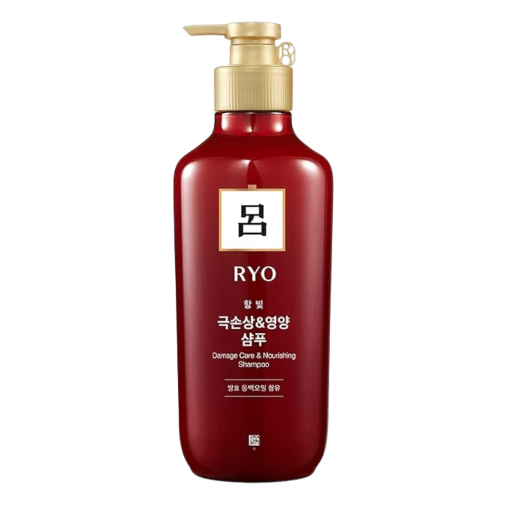 Ryo Damage Care & Nourishing Shampoo 550ml (18.6oz) Hair strength and thickness, Anti Hair-Thinning Shampoo, Improving the health of your hair, For Men and Women, All hair type, For dry damaged hair