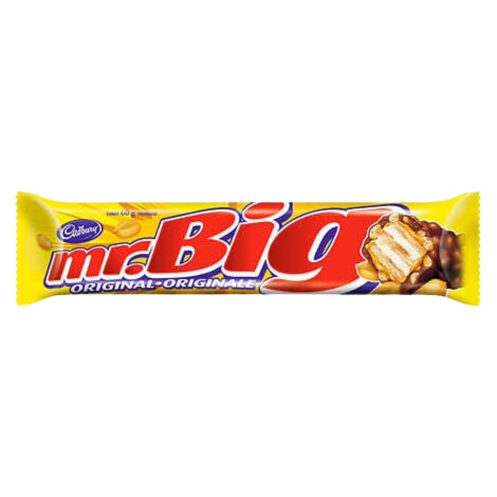 Cadbury Mr. Big Chocolate Bars 24 × 60 g