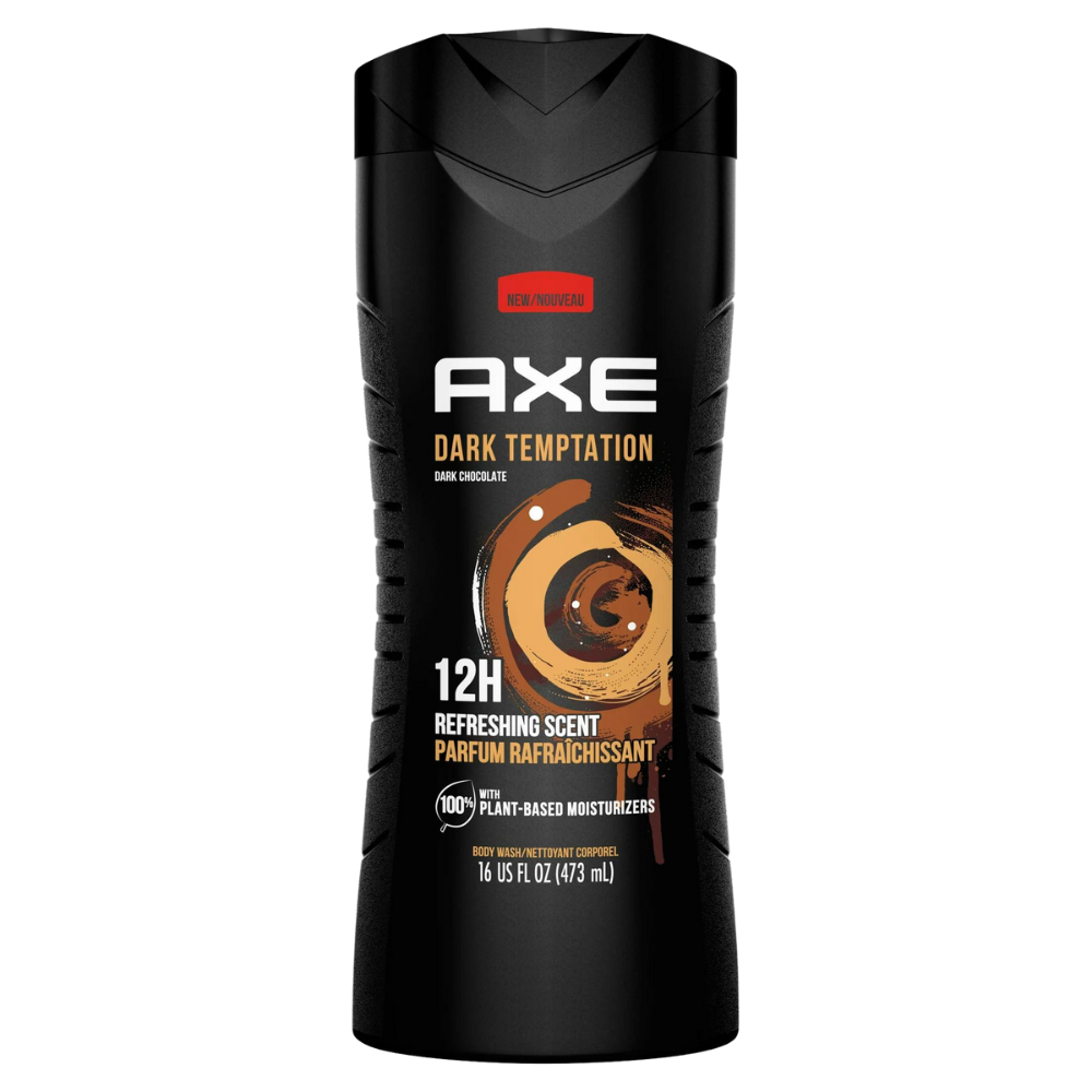 AXE Body Wash for Men Dark Temptation 16 oz