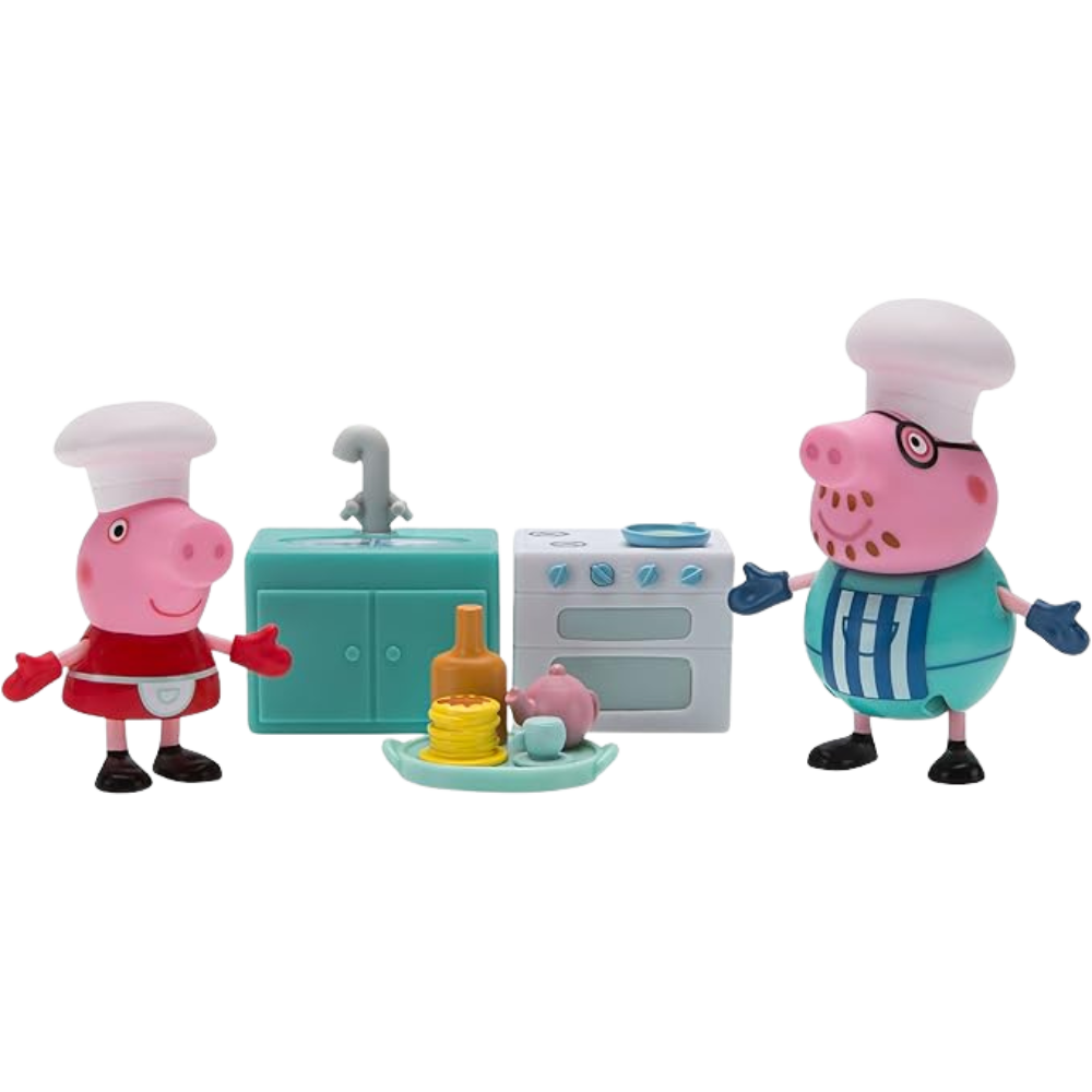 Peppa Pig Little Rooms Cooking Playset