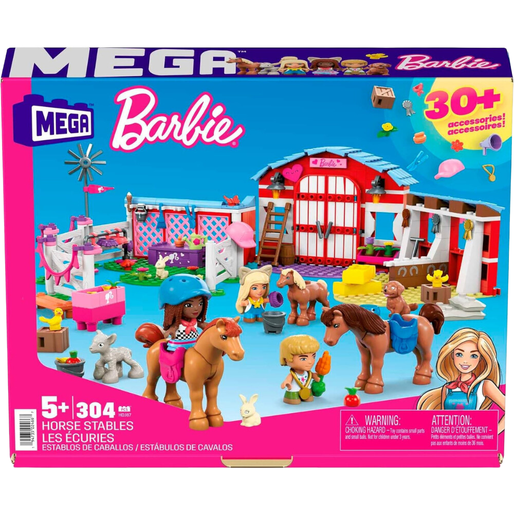 Mega Barbie Pets Horse Stable Set