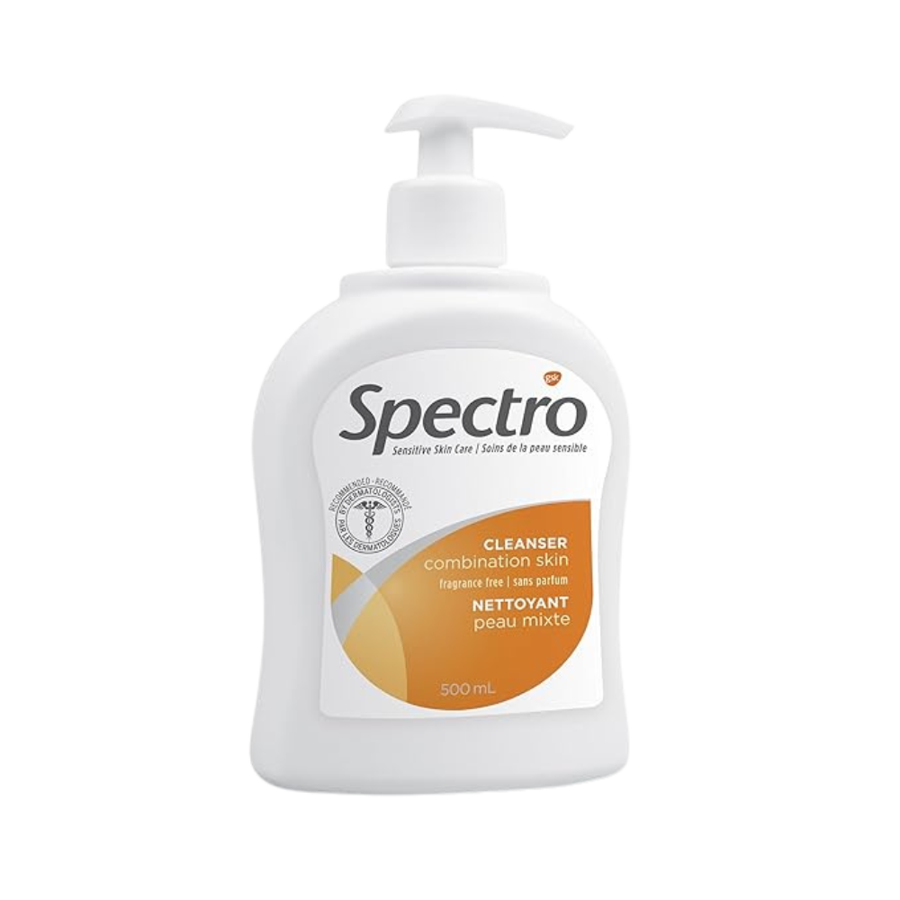  Spectro Jel Cleanser 500ml (17 Fl.oz.) Pump (For Combination  Skin (Fragrance Free)) : Beauty & Personal Care
