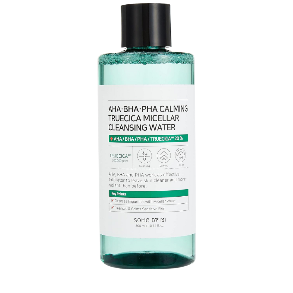 SOME BY MI AHA BHA PHA Calming Truecica Micellar Cleansing Water / 10.14Oz, 300ml