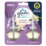 Glade Plugins® Air Freshener Oil Refill, Lavender and Vanilla 2 Refills