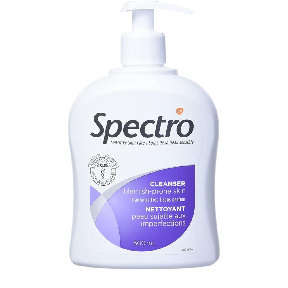 Spectro Jel Cleanser 500ml (17 Fl.oz.) Pump (For Blemish Prone Skin (Fragrance Free))