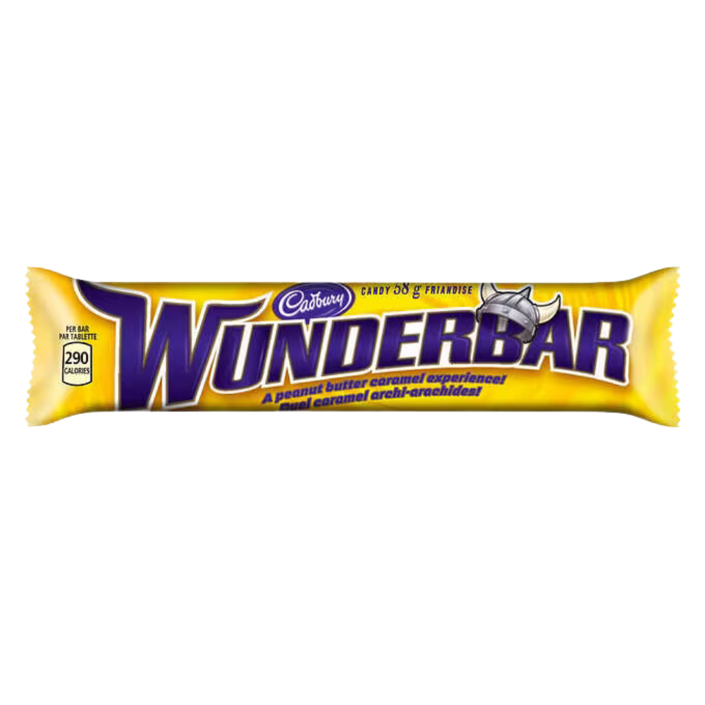 Cadbury Wunderbar Chocolate Bars 24 × 58 g