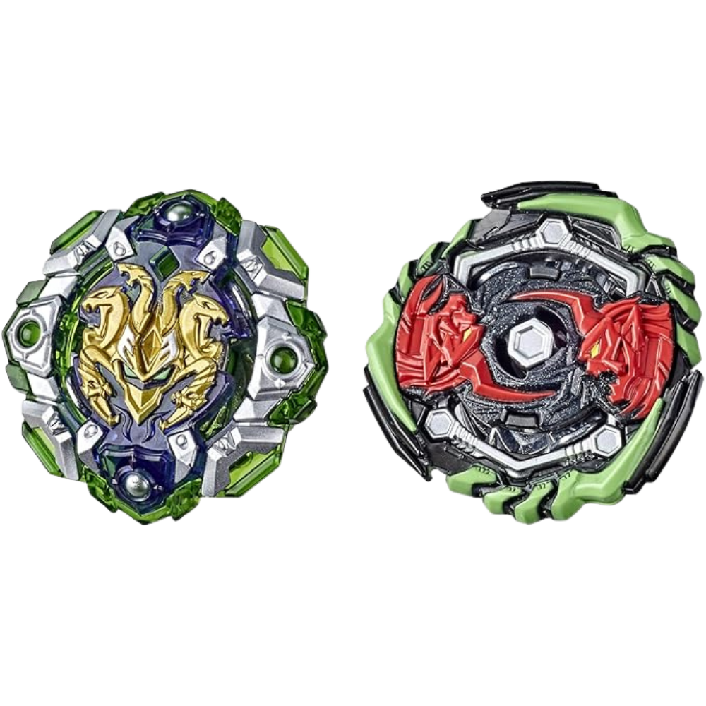 Beyblade Burst Rise Hypersphere Dual Pack Monster Ogre O5 and Engaard E5-2 Right-Spin Battling Top Toys, Ages 8 and Up