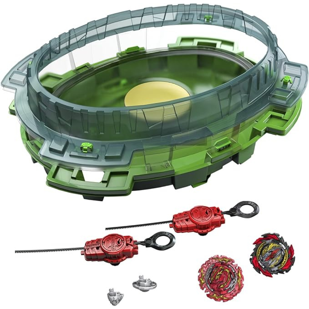 Hasbro F4694 / F4694AS00 / F4694AS00 Beyblade Burst QuadDrive Interstellar Drop Battle Set Game