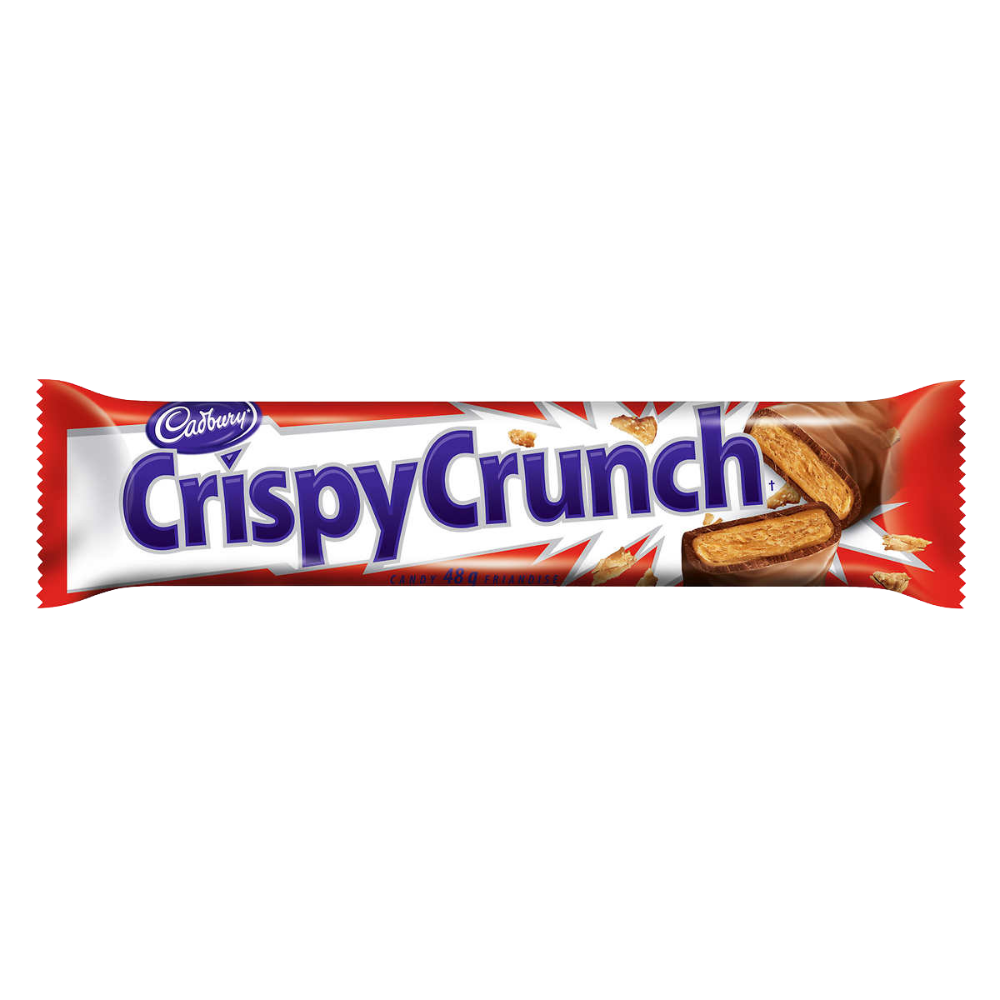 Cadbury Crispy Crunch Chocolate Bars 24 × 48 g