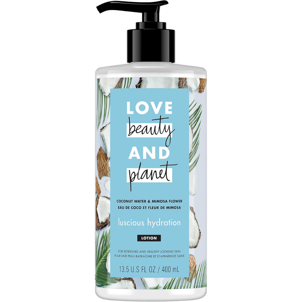 Love Beauty & Planet Coconut and Mimosa Body Lotion, 13.5 oz