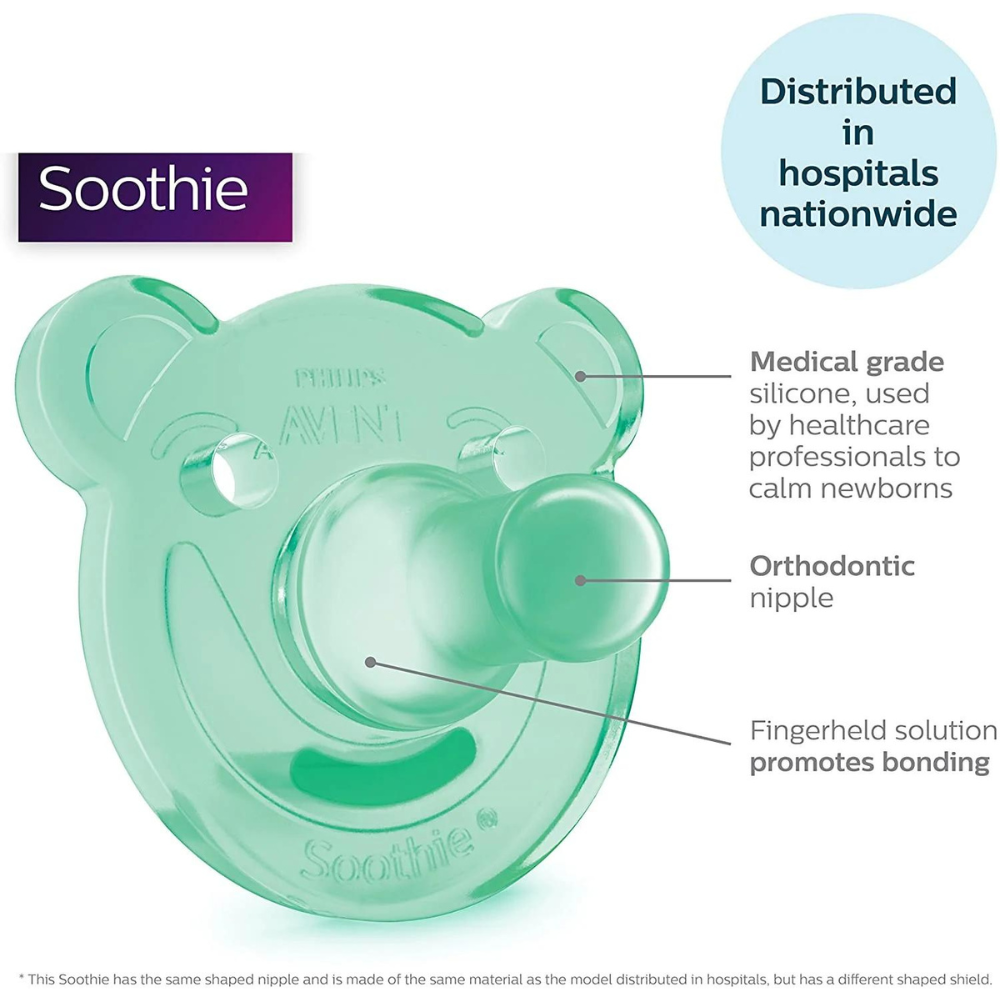 Phillips AVENT Soothie Pacifier (0-3 months) 2 pack