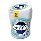 Excel Sugar-free Polar Ice Gum Bottles 6 packs of 60