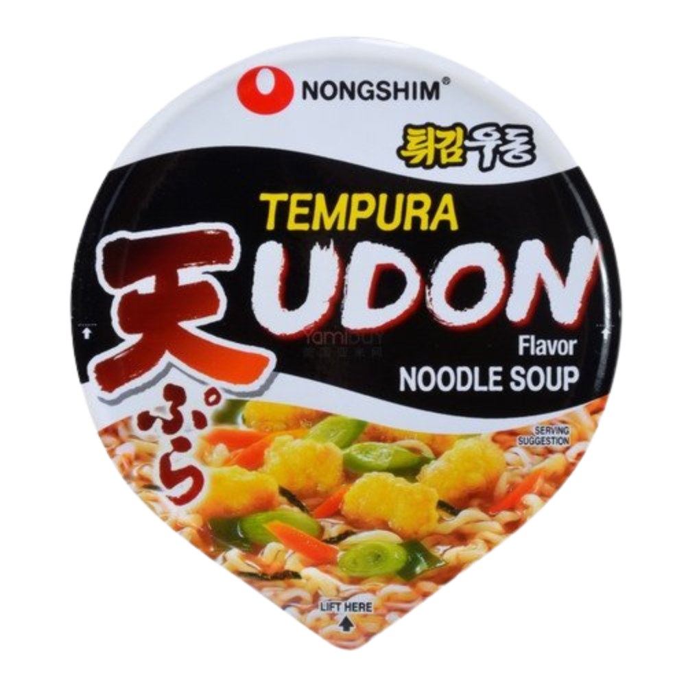 Nongshim Cup Noodle Soup Tempura Udon